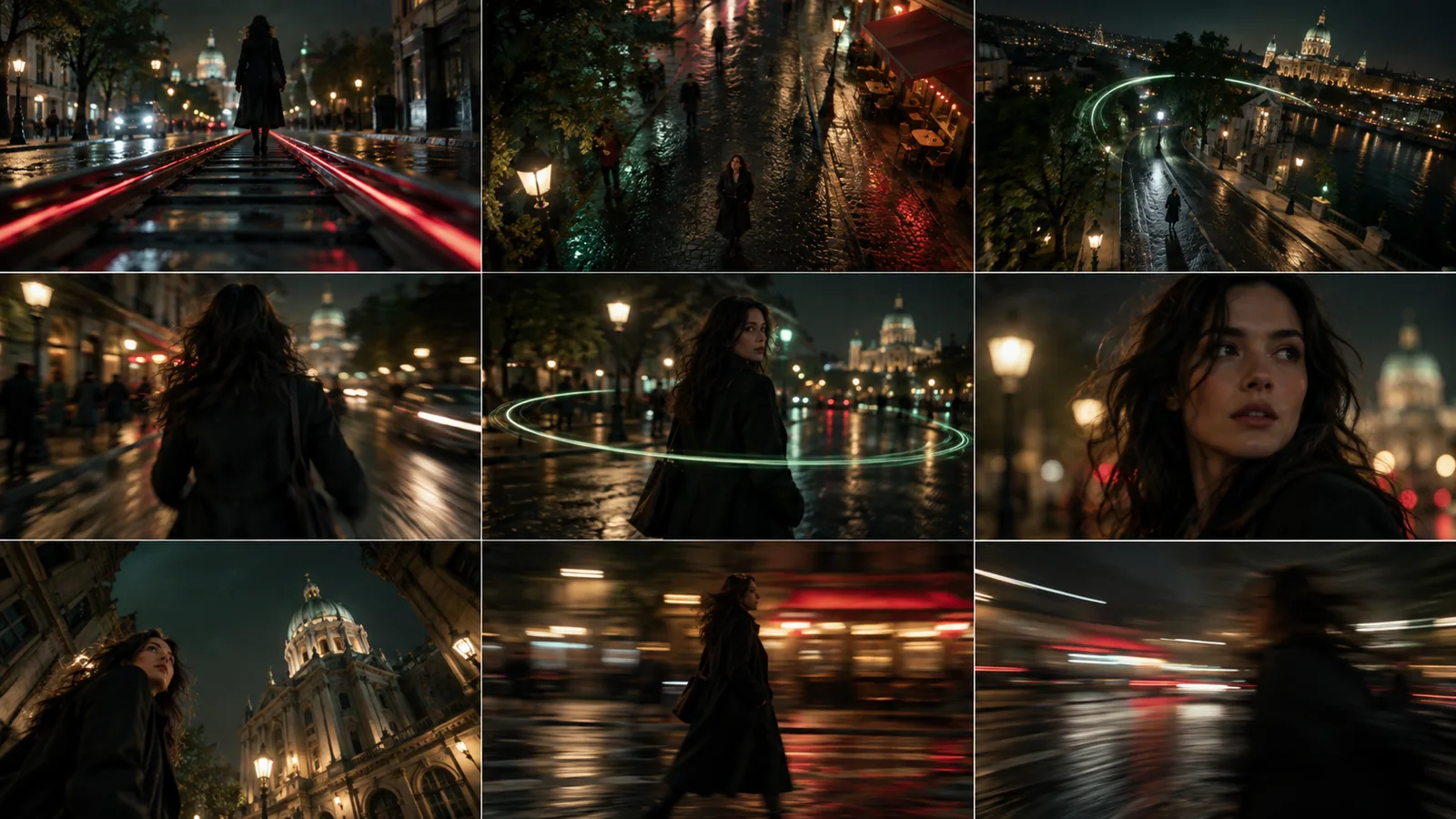 Camera moves with preview clips